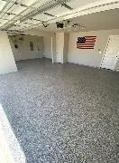 Clean garage floor